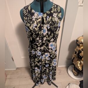 London Style Collection Floral Dress